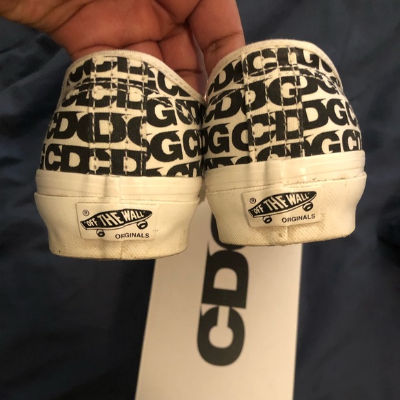Comme des Garçons x OG Authentic LX ‘CDG Print - Blanc De Blanc’ worn once sz8.5 - Picture 10 of 10